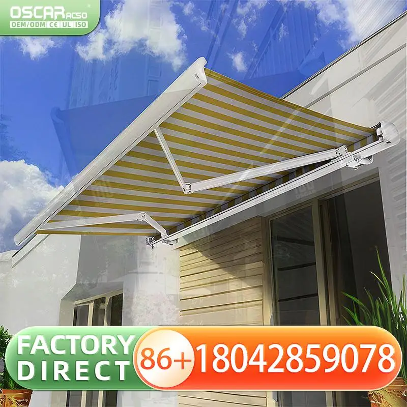 Highquality Modern Aluminum Retractable Folding Arm Awning Telescopic Canopy for Patio Balcony Garden Retractable Awning
Highquality Modern Aluminum Retractable Folding Arm Awning Telescopic Canopy for Patio Balcony Garden Retractable Awning