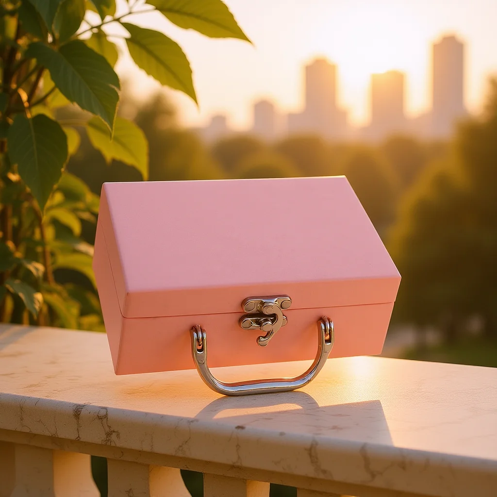 Desktop Organizer Box with Handle Paper Suitcase Storage Solution Decorative Cardboard Holder
Desktop Organizer Box with Handle Paper Suitcase Storage Solution Decorative Cardboard Holder