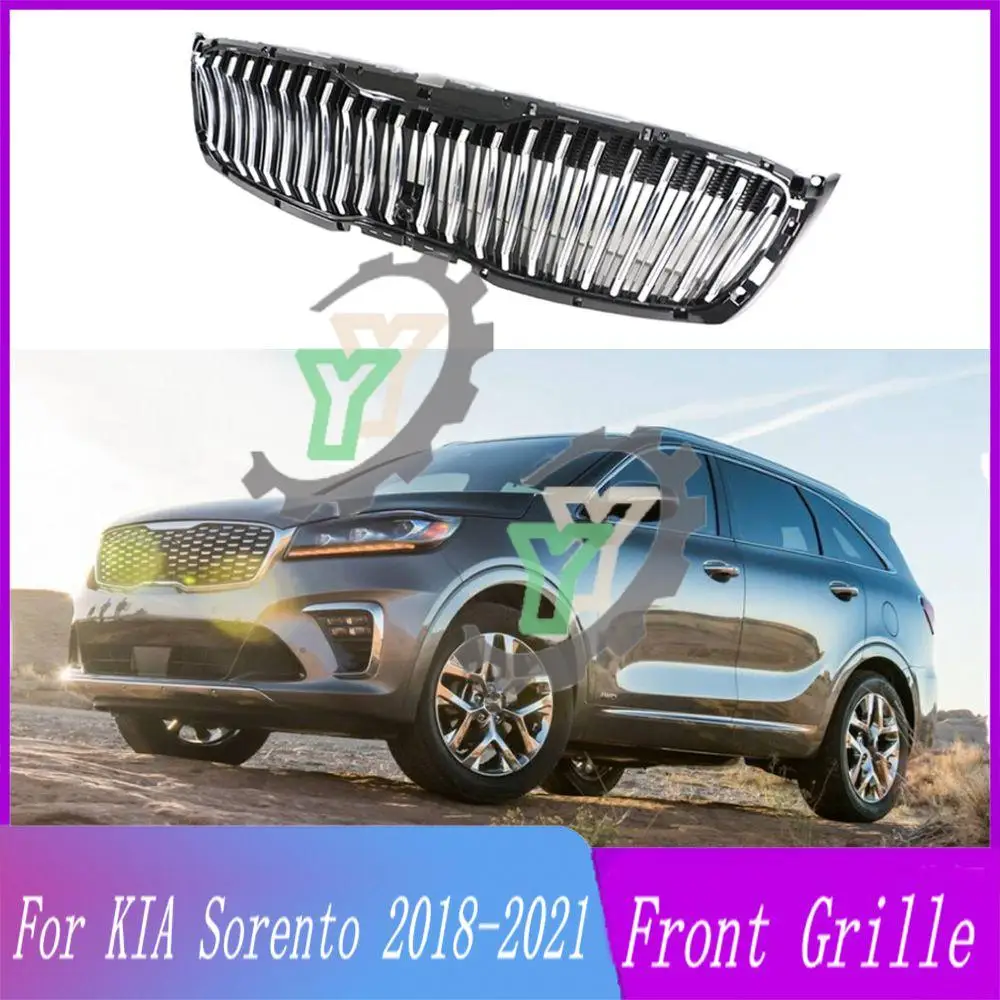 High Quality ABS Front Bumper Grille Centre Panel Styling Upper Racing Grill For KIA Sorento 2018 2019 2020 2021 Car Accessories
High Quality ABS Front Bumper Grille Centre Panel Styling Upper Racing Grill For KIA Sorento 2018 2019 2020 2021 Car Accessories