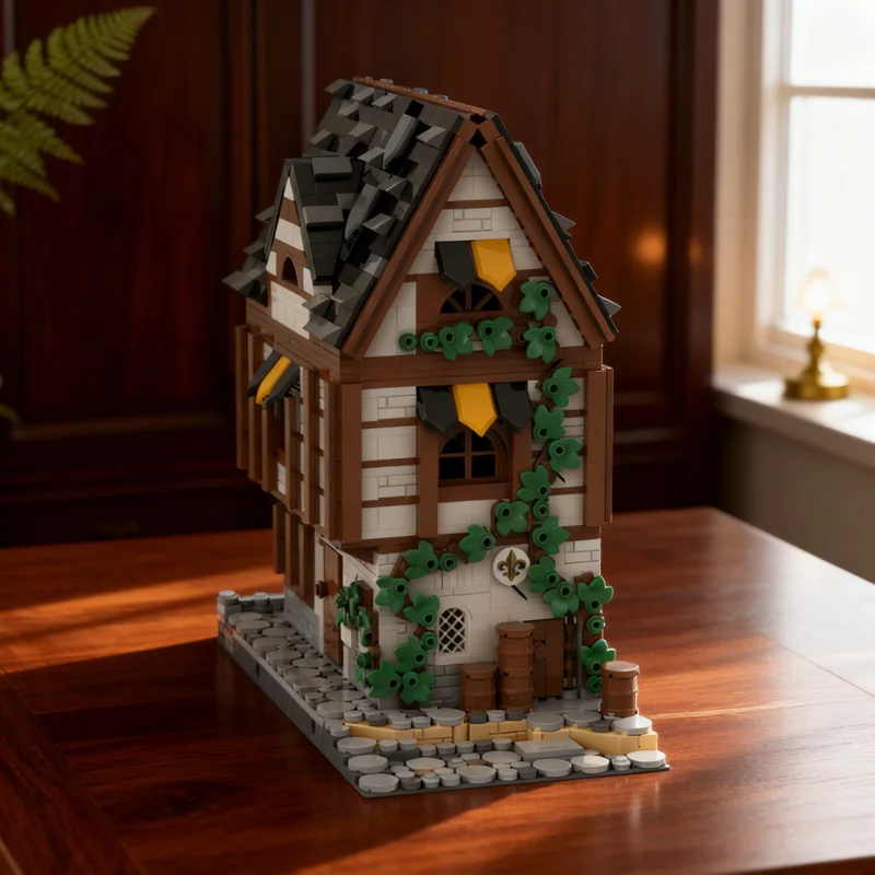 2138pcs MOC The Winemaker Medieval Streetscape Model Building Blocks DIY Gift Creative Collectible Display Decor Premium Adult
2138pcs MOC The Winemaker Medieval Streetscape Model Building Blocks DIY Gift Creative Collectible Display Decor Premium Adult
