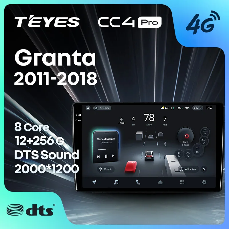 TEYES CC4 PRO For LADA Granta Sport 2011 - 2018 CarPlay Android Auto 2DIN Autoradio Radio Multimedia Stereo
TEYES CC4 PRO For LADA Granta Sport 2011 - 2018 CarPlay Android Auto 2DIN Autoradio Radio Multimedia Stereo