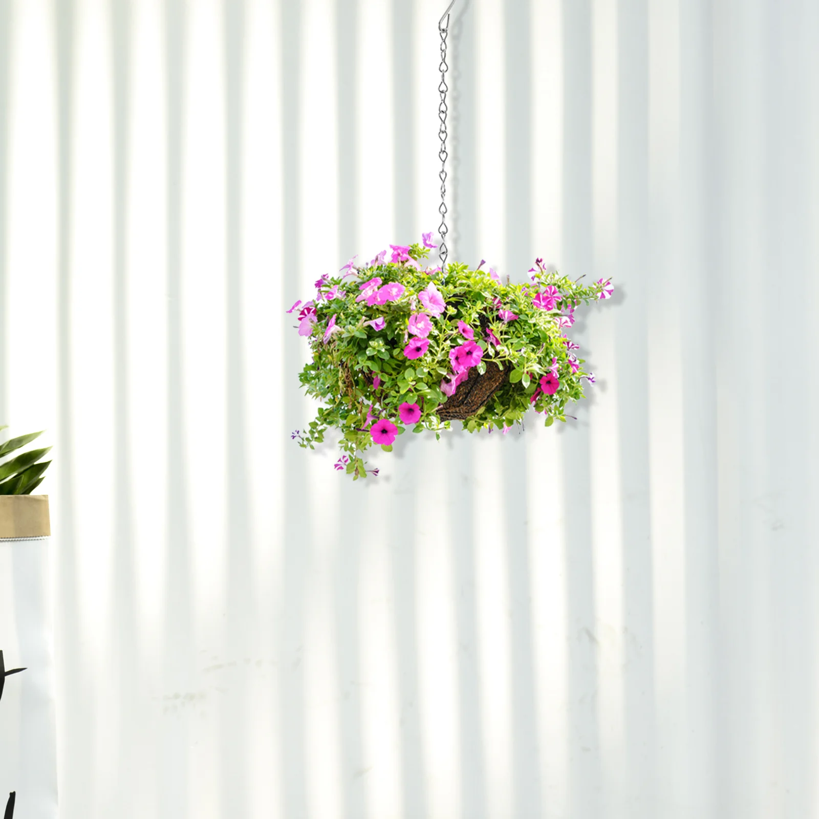 4pcs Hanging Basket Chains Stainless Steel Chains With S Hooks Replacement Plant Hangers For Hanging Plants Flowerpots Lanterns
4pcs Hanging Basket Chains Stainless Steel Chains With S Hooks Replacement Plant Hangers For Hanging Plants Flowerpots Lanterns
