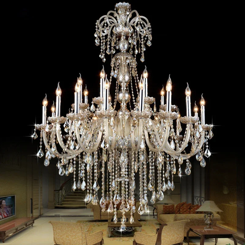 Home Lighting Large Crystal Chandelier Champagne Glass crystal Lamp Large Chandelier Lighting lamp Modern led Chandeliers Light
Home Lighting Large Crystal Chandelier Champagne Glass crystal Lamp Large Chandelier Lighting lamp Modern led Chandeliers Light
