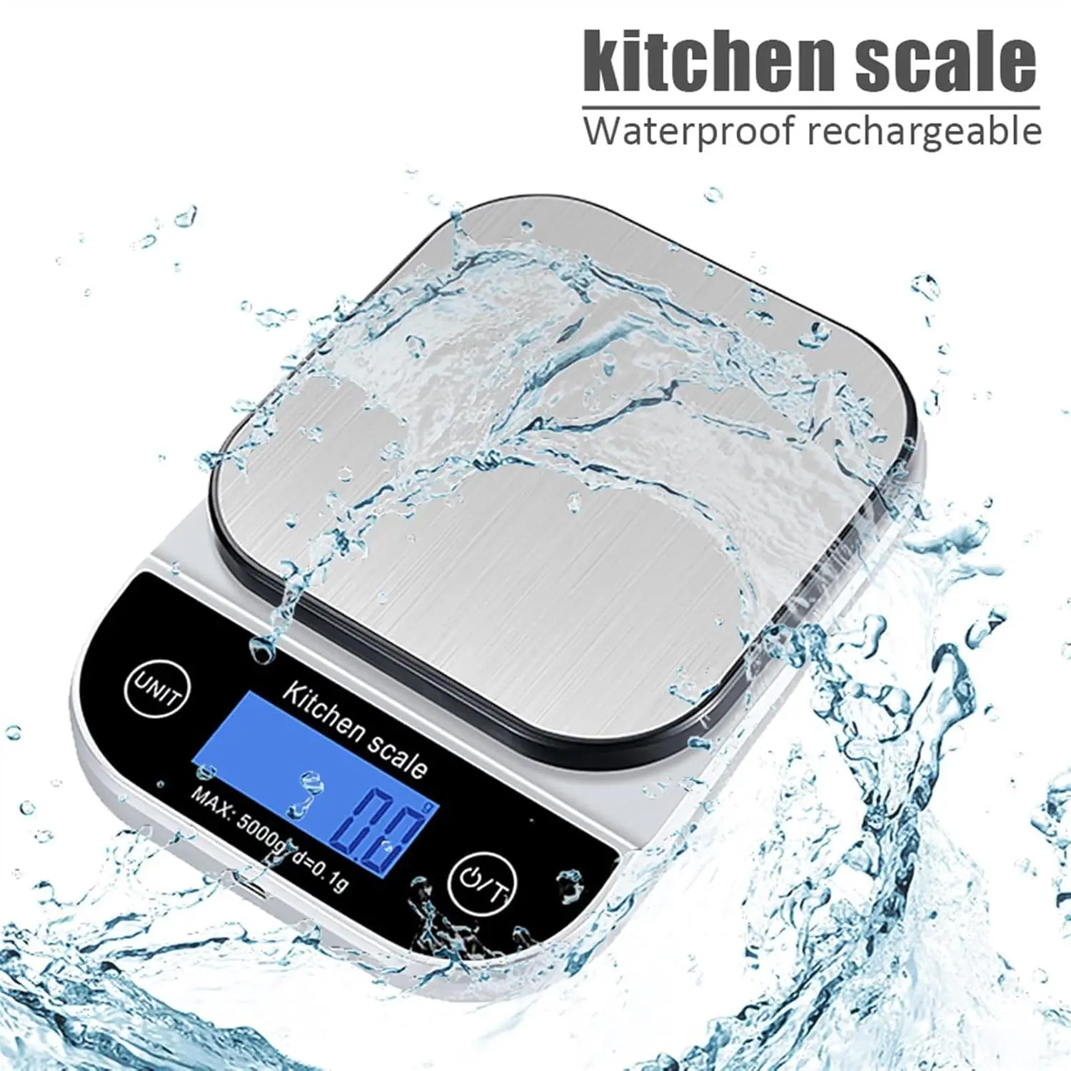 Accurate Kitchen Digital Scale Stainless Steel 3kg 5kg 10kg Waterproof Dustproof High Precision Electronic Scale for Food
Accurate Kitchen Digital Scale Stainless Steel 3kg 5kg 10kg Waterproof Dustproof High Precision Electronic Scale for Food
