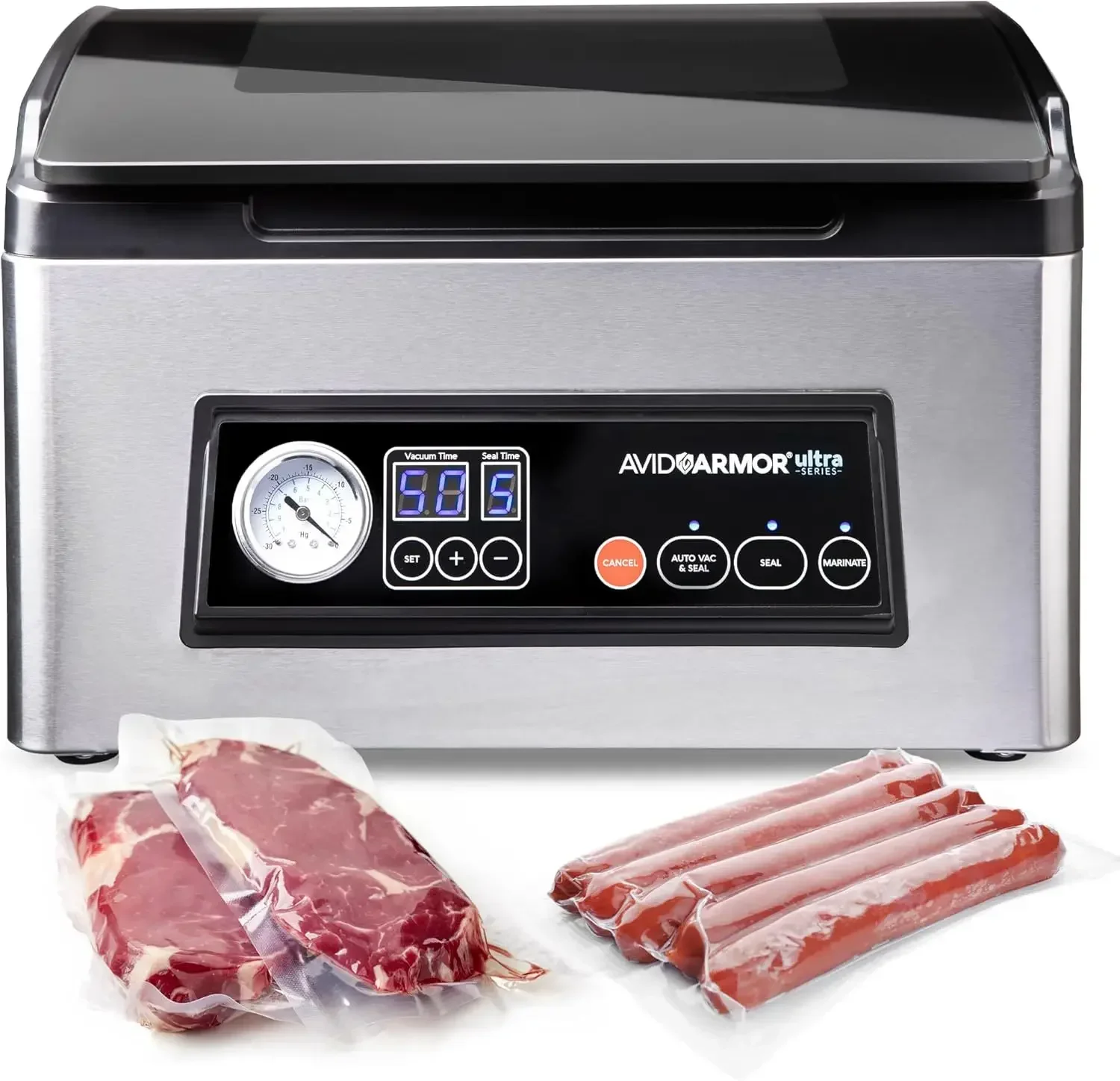 Ultra Series USV32: Premium Chamber Vacuum Sealer Machine High-Performance Vacuum Chamber Sealer for Professional and Home Use
Ultra Series USV32: Premium Chamber Vacuum Sealer Machine High-Performance Vacuum Chamber Sealer for Professional and Home Use
