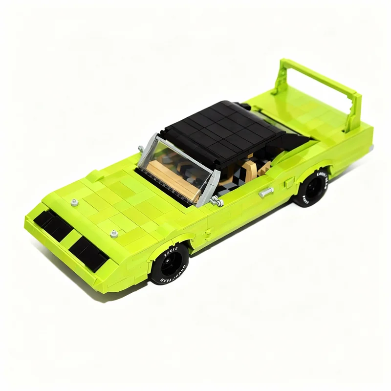 1708pcs MOC Plymouth Roadrunner Superbird Cars Model Building Blocks Construction Toy Christmas Gifts DIY Creative Idea Assemble
1708pcs MOC Plymouth Roadrunner Superbird Cars Model Building Blocks Construction Toy Christmas Gifts DIY Creative Idea Assemble