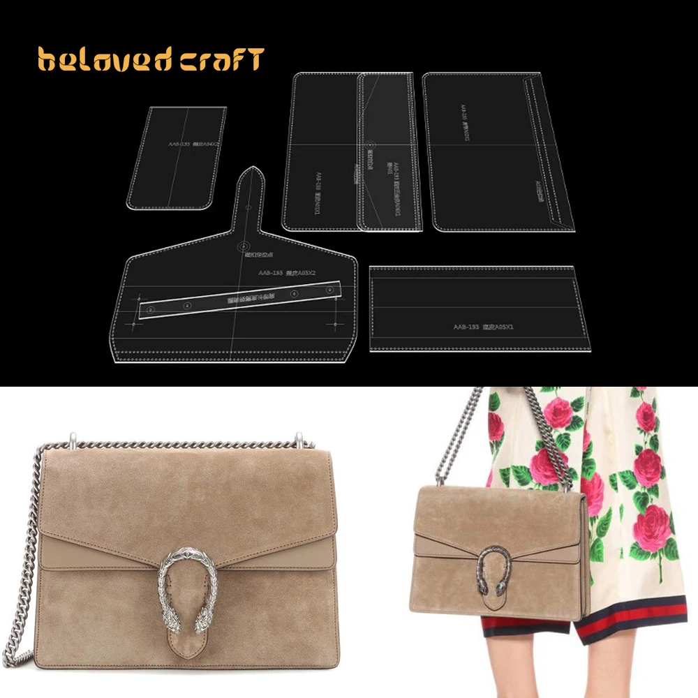 BelovedCraft-Leather Bag Pattern Making with Acrylic Templates for Crossbody Bag, Single-shoulder Bag
BelovedCraft-Leather Bag Pattern Making with Acrylic Templates for Crossbody Bag, Single-shoulder Bag