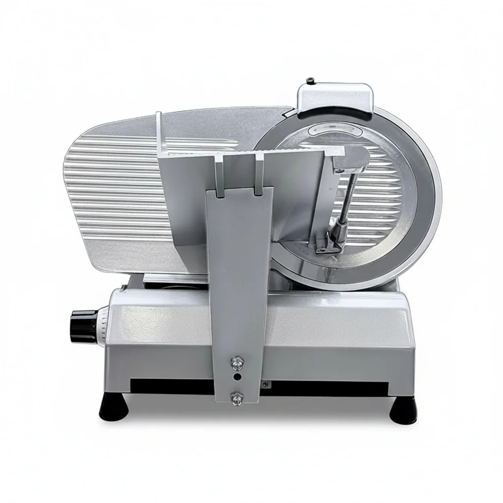 Efficient Professional Stainless Steel Semi-Automatic Meat Slicer Factory Frozen Meat Desktop Ham Cheese Slicer
Efficient Professional Stainless Steel Semi-Automatic Meat Slicer Factory Frozen Meat Desktop Ham Cheese Slicer