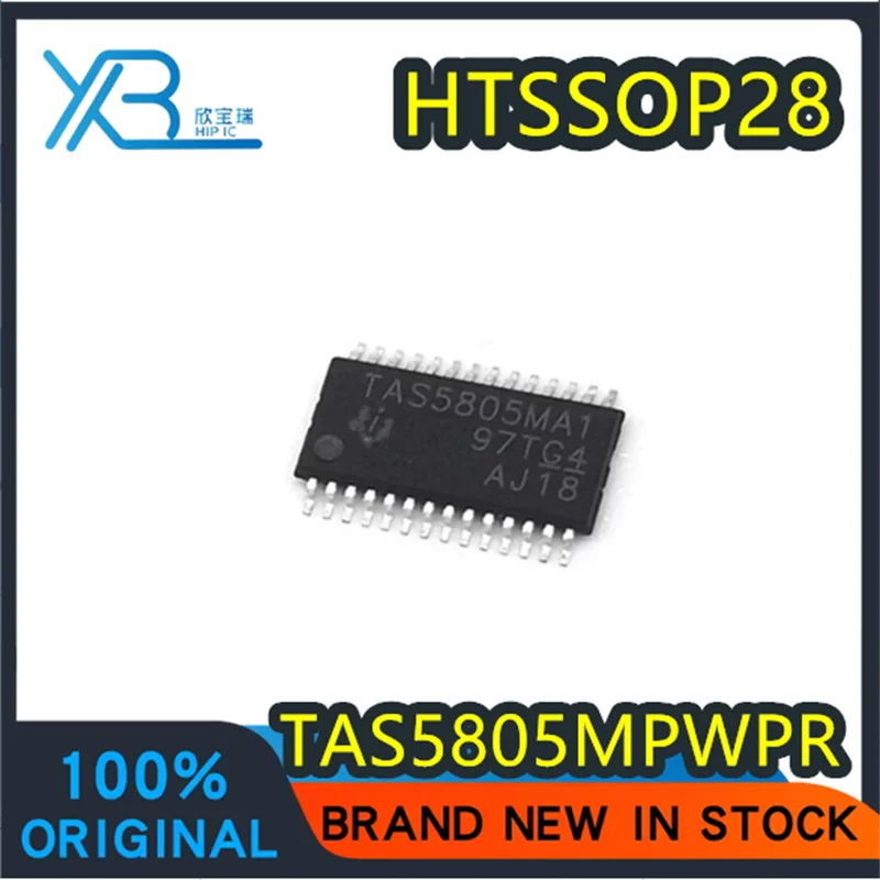 (10/100 peças) TAS5805MPWPR TAS5805MA1 HTSSOP28 Chip IC amplificador de áudio original novo Entrega rápida
(10/100 peças) TAS5805MPWPR TAS5805MA1 HTSSOP28 Chip IC amplificador de áudio original novo Entrega rápida