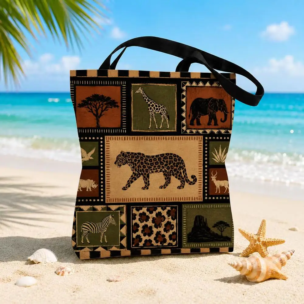 Middle Ancient Style Maillard Color Storage Bags Canvas Double-Sided Print Durable Tote Bag Beach Travel Picnic Foldable Handbag
Middle Ancient Style Maillard Color Storage Bags Canvas Double-Sided Print Durable Tote Bag Beach Travel Picnic Foldable Handbag
