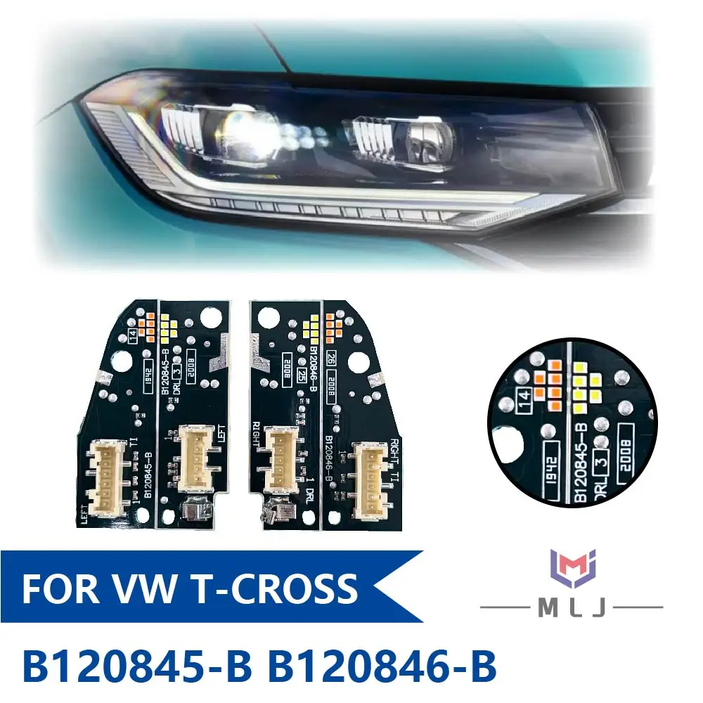 New For VW T-CROSS Tcros B120845-B Brightly White DRL 2GM.998.478 Turn signal Board LED Headlight Module B120846-B 2GM.998.479
New For VW T-CROSS Tcros B120845-B Brightly White DRL 2GM.998.478 Turn signal Board LED Headlight Module B120846-B 2GM.998.479