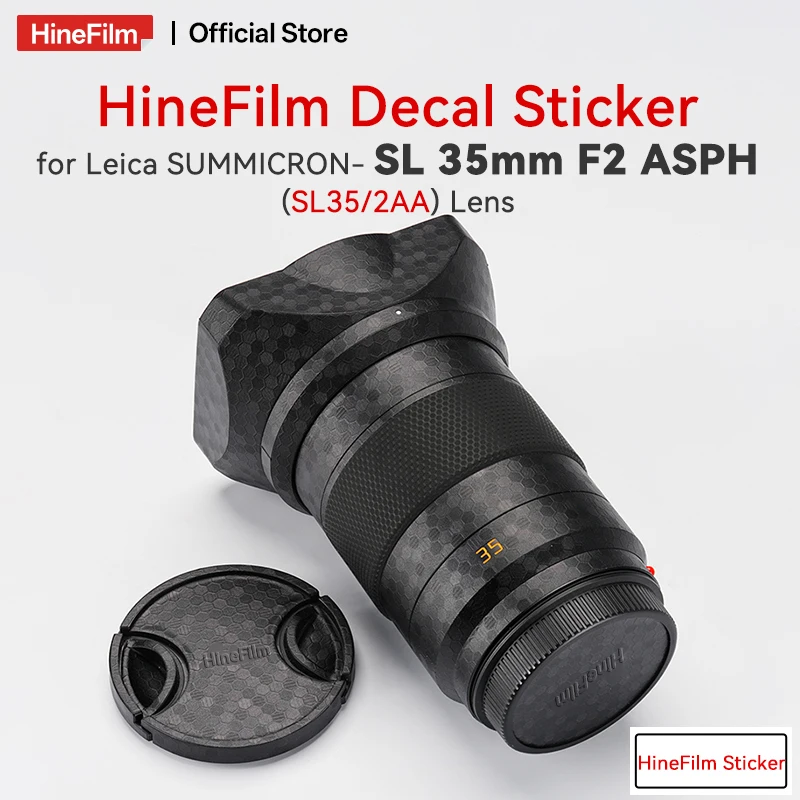 Hinefilm Skin for Leica APO SL35F2 Lens Skin for Leica SL 35 f2 ASPH. Lens Sticker 35 F2 Wrap Cover SL35F2AA Protective Skin
Hinefilm Skin for Leica APO SL35F2 Lens Skin for Leica SL 35 f2 ASPH. Lens Sticker 35 F2 Wrap Cover SL35F2AA Protective Skin