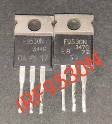 Used 2pcs=1pair IRF530 IRF9530 IRF530N IRF9530N F9530N TO-220 Original disassembly
Used 2pcs=1pair IRF530 IRF9530 IRF530N IRF9530N F9530N TO-220 Original disassembly