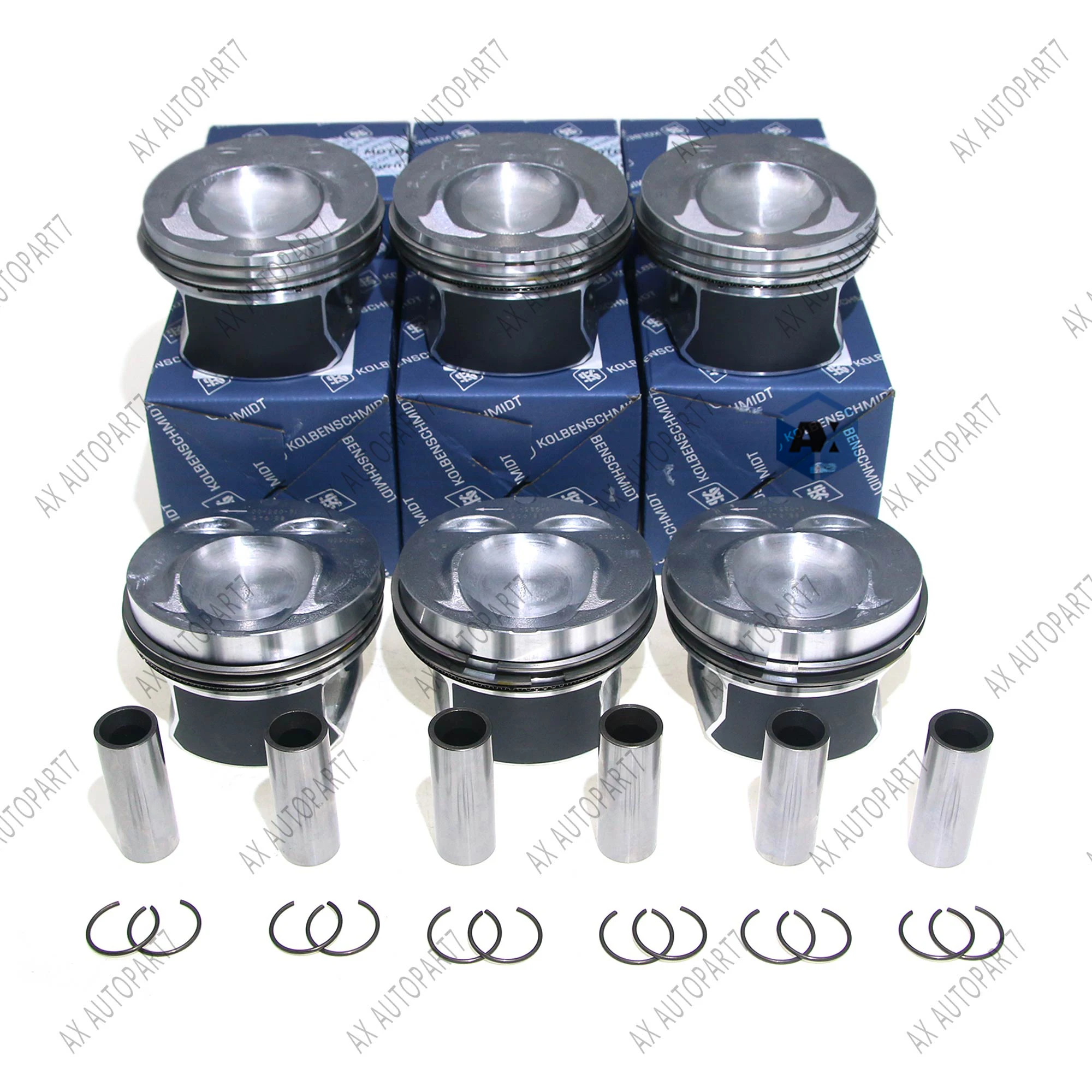 2025 New 6-piece KS Piston Ring Set STD Ø89mm for Volkswagen Touareg Passat R36 CC Audi Q7 3.6L
2025 New 6-piece KS Piston Ring Set STD Ø89mm for Volkswagen Touareg Passat R36 CC Audi Q7 3.6L