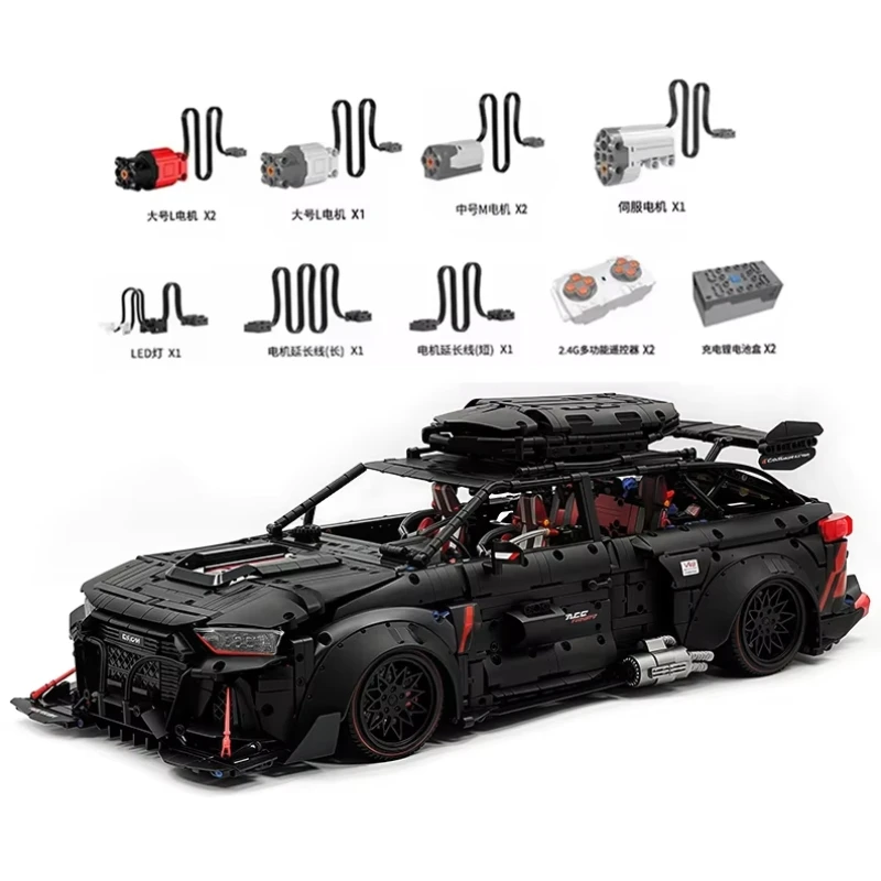 City MOC Technology RS6 Supercar 1:8 Block Car, Creative GULY10645 High Difficulty Puzzle Assembly Block Model Adult Toy
City MOC Technology RS6 Supercar 1:8 Block Car, Creative GULY10645 High Difficulty Puzzle Assembly Block Model Adult Toy