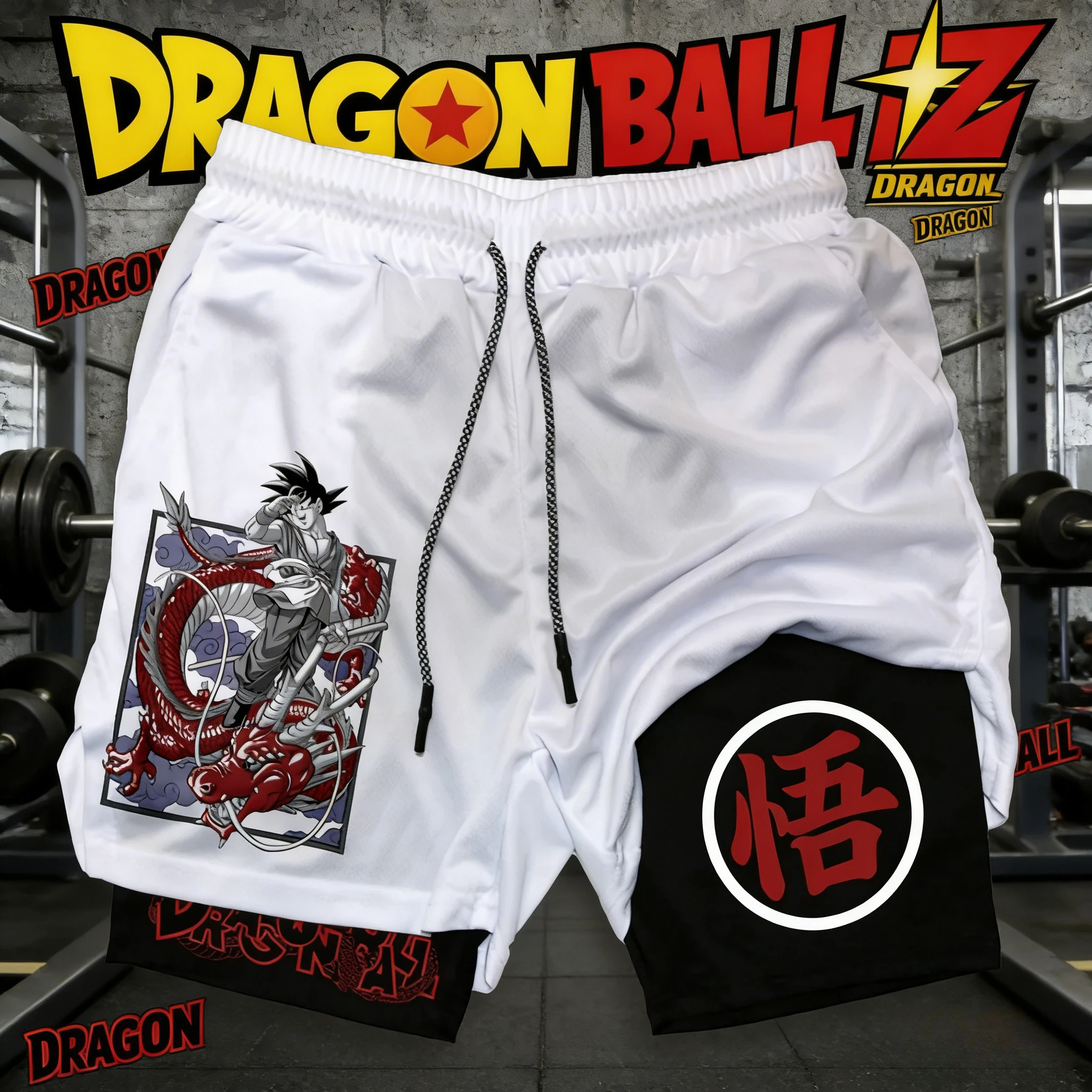 2026 Summer Dragon Ball Goku & Shenron 3D Print Double Layer Shorts - Quick Dry Breathable Men's Fitness Workout Shorts Y2k
2026 Summer Dragon Ball Goku & Shenron 3D Print Double Layer Shorts - Quick Dry Breathable Men's Fitness Workout Shorts Y2k