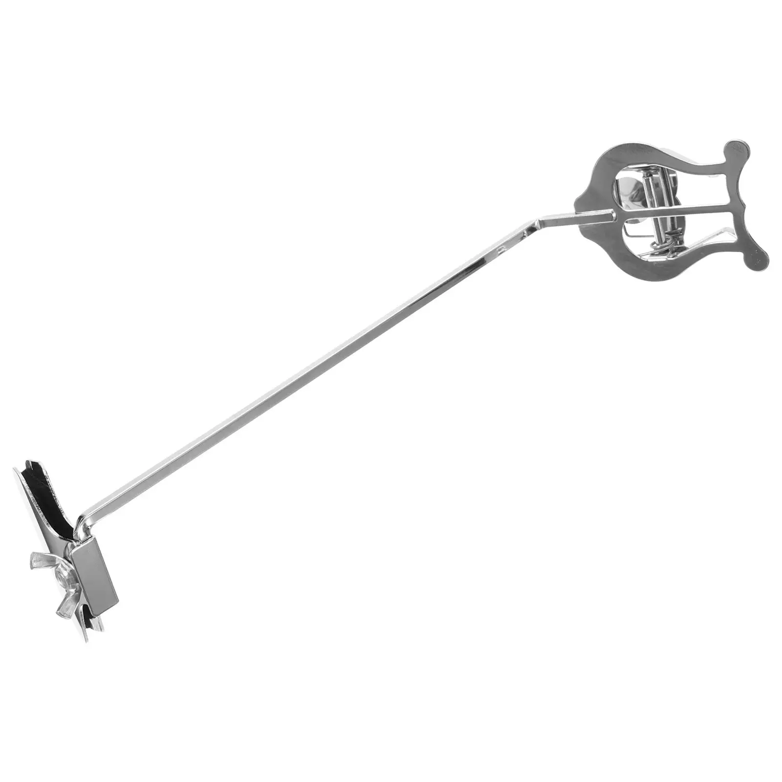Saxophone Lyre Sheet Music Clip Holder Zinc Alloy Instrument Accessories Lightweight Portable Score Clamp Folder Silver
Saxophone Lyre Sheet Music Clip Holder Zinc Alloy Instrument Accessories Lightweight Portable Score Clamp Folder Silver