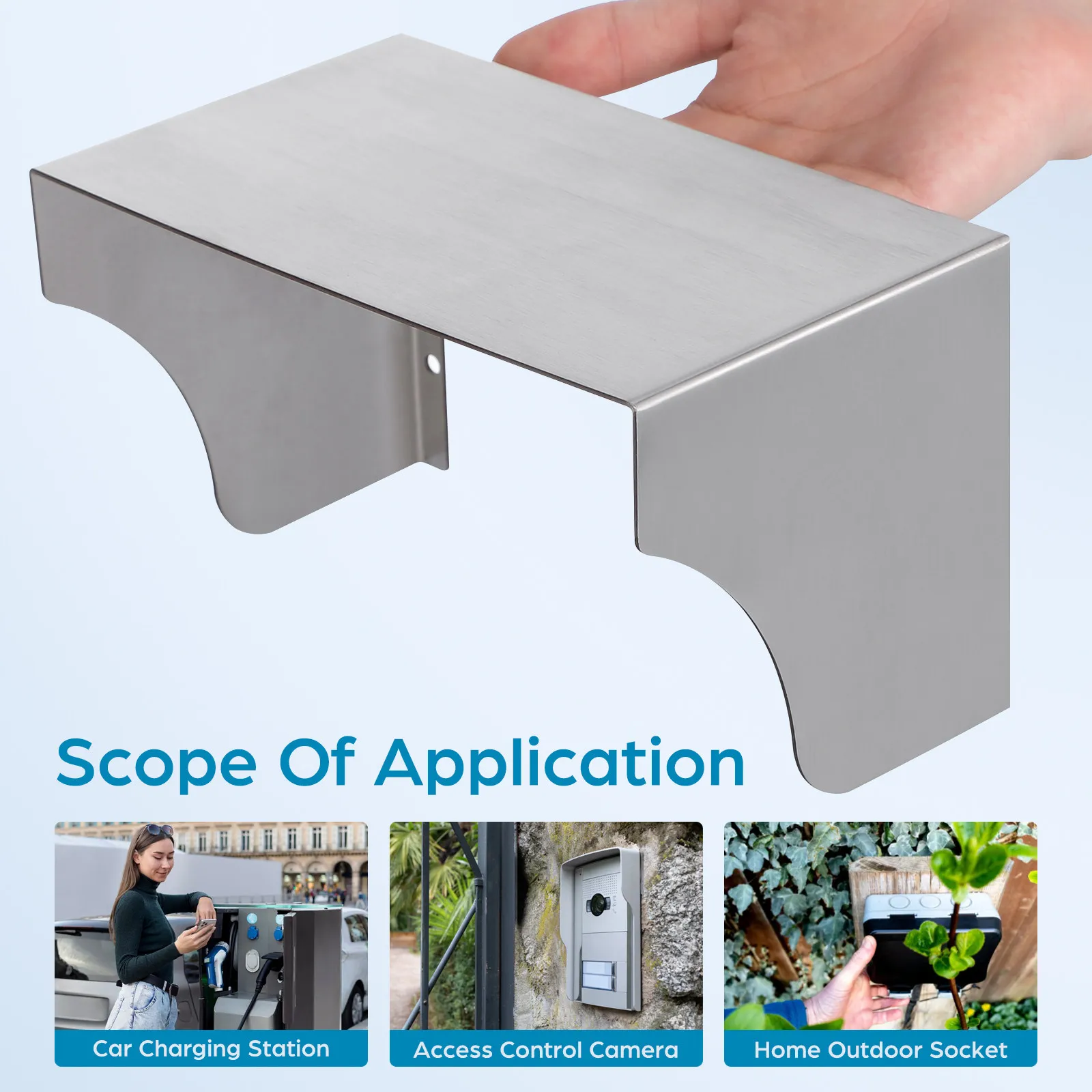 Premium Stainless Steel Outdoor Doorbell Protective Cover Weatherproof Splashproof Enclosure for Wireless Doorbell Chime Ev
Premium Stainless Steel Outdoor Doorbell Protective Cover Weatherproof Splashproof Enclosure for Wireless Doorbell Chime Ev