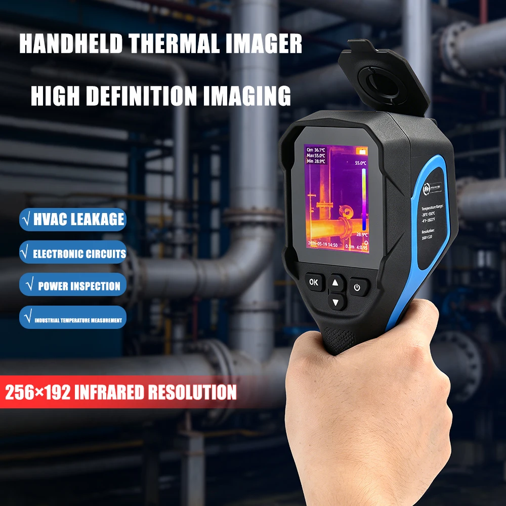 ZIYOUHU Mobile Wireless Thermal Imaging Instrument Industrial Thermometer Observation Circuit Compact and Portable
ZIYOUHU Mobile Wireless Thermal Imaging Instrument Industrial Thermometer Observation Circuit Compact and Portable