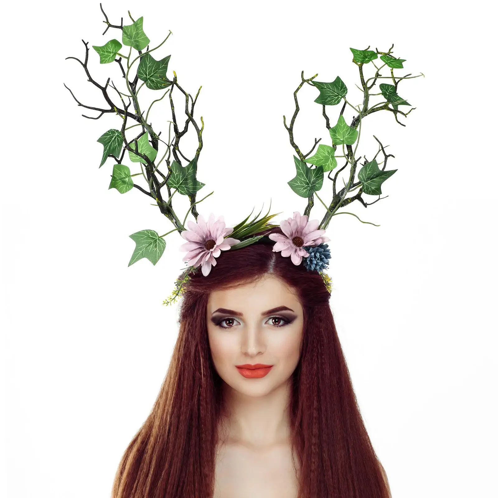 Artificial Flower Headband Tree Branches Headdress Decorative Party Hair Accessory Simulated Wreath For Holiday Festivals
Artificial Flower Headband Tree Branches Headdress Decorative Party Hair Accessory Simulated Wreath For Holiday Festivals