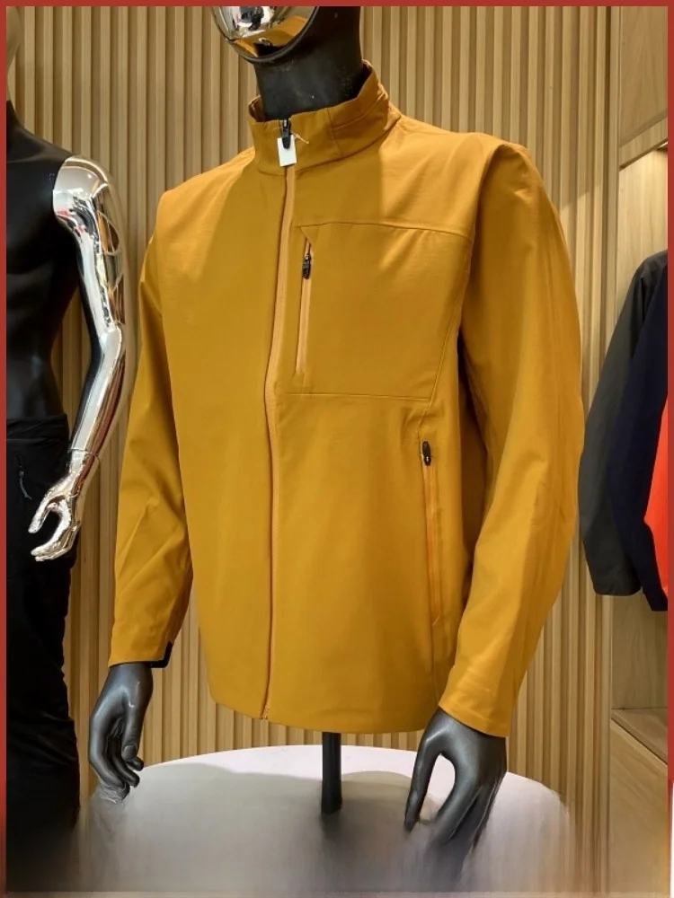 Outdoor Men's Casual Spor Jaet Stand Collar Windproof Waterproof Stand Fit Zipper Closure Polyester Fiber Long Sve
Outdoor Men's Casual Spor Jaet Stand Collar Windproof Waterproof Stand Fit Zipper Closure Polyester Fiber Long Sve
