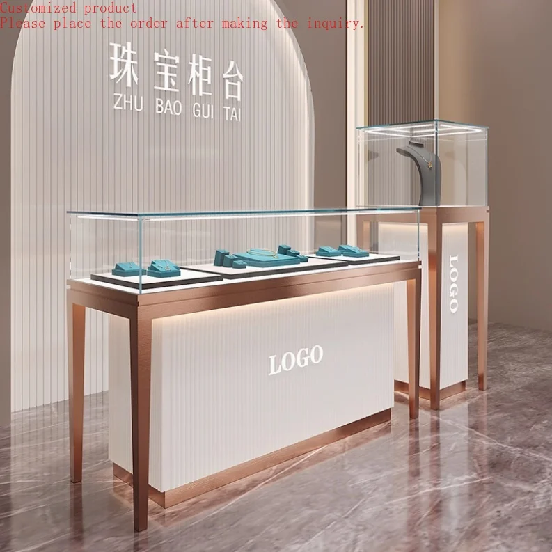 Custom.Customized Design for Luxury Jewelry Store Jewelry Glass Display Cabinet for Necklaces and Earrings and Pavilion Display
Custom.Customized Design for Luxury Jewelry Store Jewelry Glass Display Cabinet for Necklaces and Earrings and Pavilion Display
