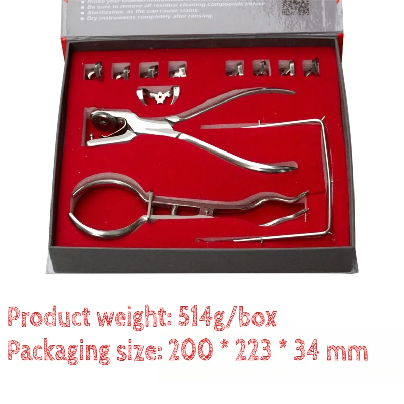 Dental Rubber Barrier Punching Set Mechanic Laboratory Equipment Auxiliary Tool Stainles Steel Material Rubber Seal Clip Dentist
Dental Rubber Barrier Punching Set Mechanic Laboratory Equipment Auxiliary Tool Stainles Steel Material Rubber Seal Clip Dentist