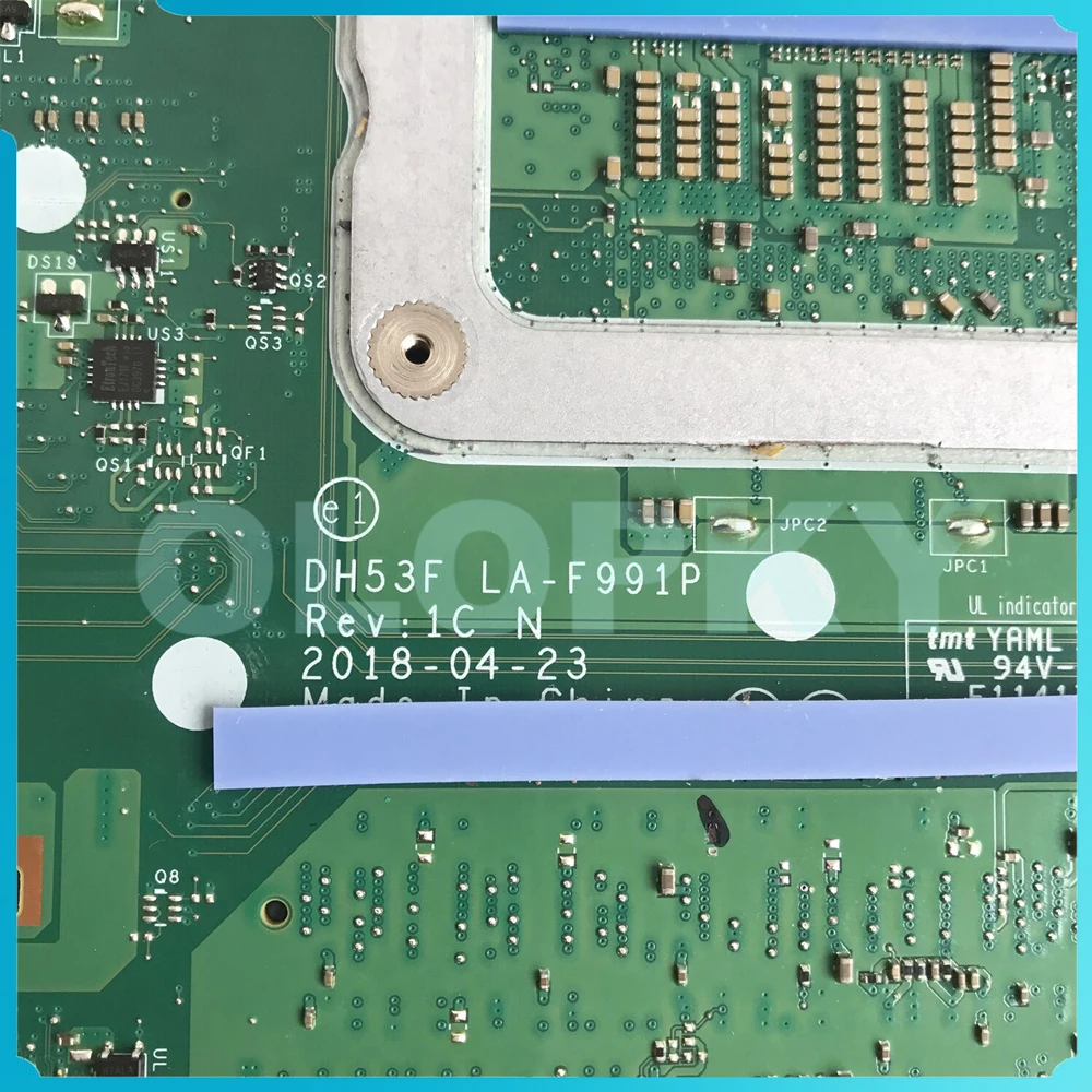 DH53F LA-F991P с i5-8300HQ i7-8750HQ CPU GTX1060 6 ГБ графический процессор для Acer PH315-51 PH317-52 A515-72G материнская плата ноутбука DDR4
DH53F LA-F991P с i5-8300HQ i7-8750HQ CPU GTX1060 6 ГБ графический процессор для Acer PH315-51 PH317-52 A515-72G материнская плата ноутбука DDR4