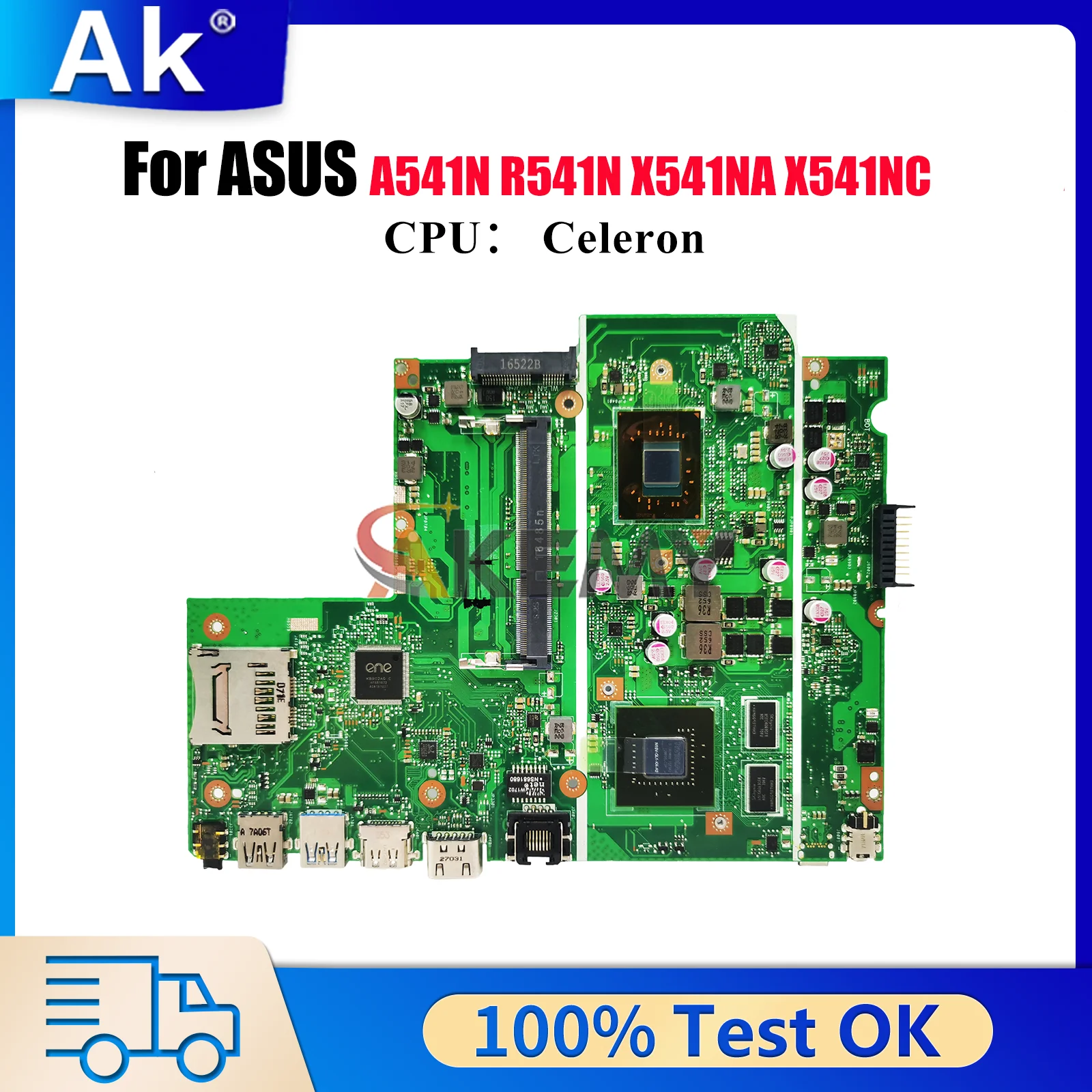 X541NC Материнская плата для ноутбука ASUS VivoBook A541N R541N X541NC F541N X541N X541NA A541N Материнская плата для ноутбука с процессором Celeron stk
X541NC Материнская плата для ноутбука ASUS VivoBook A541N R541N X541NC F541N X541N X541NA A541N Материнская плата для ноутбука с процессором Celeron stk