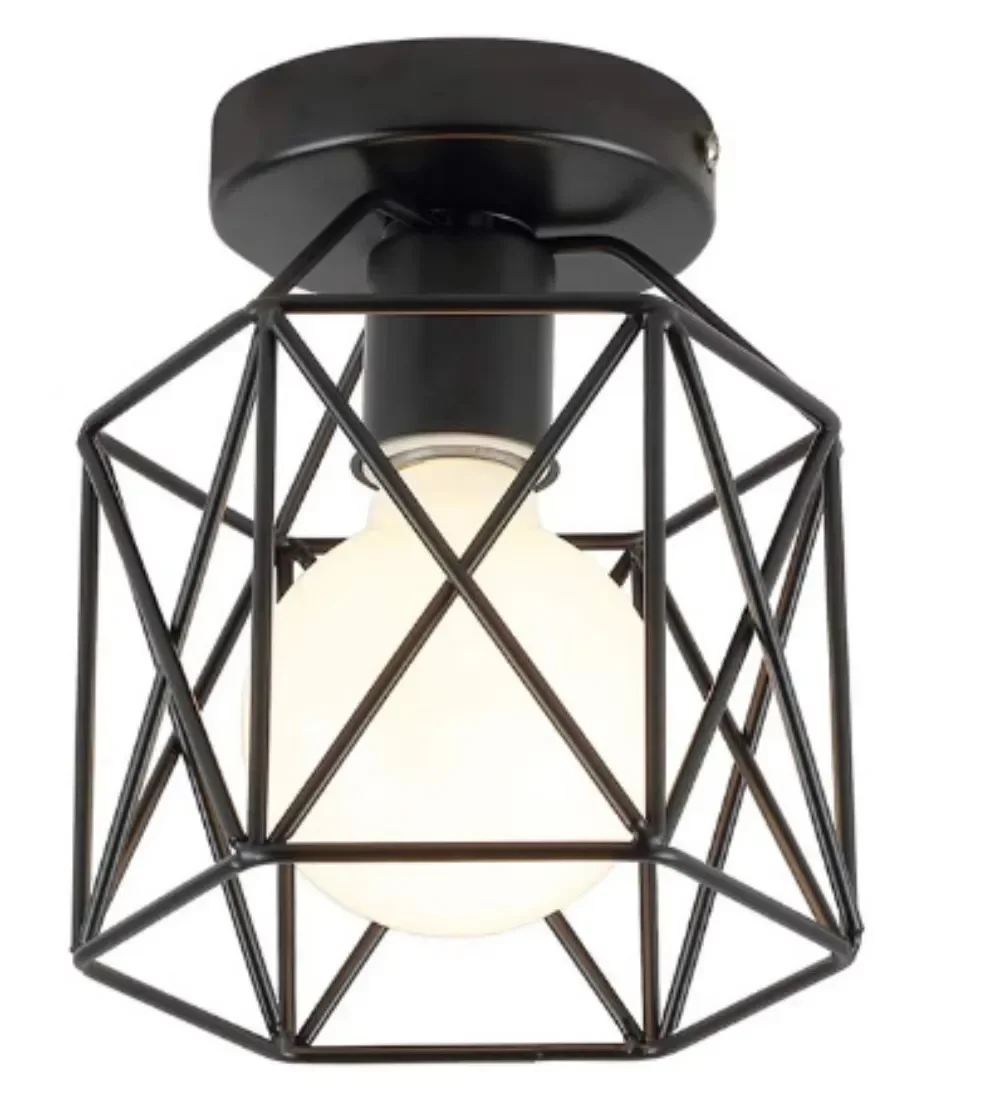 Retro Simple Style Ceiling Light Hanging Lamp Industrial Hollow Out Design Iron Pendant Light for Living Room Restaurant Kitchen
Retro Simple Style Ceiling Light Hanging Lamp Industrial Hollow Out Design Iron Pendant Light for Living Room Restaurant Kitchen