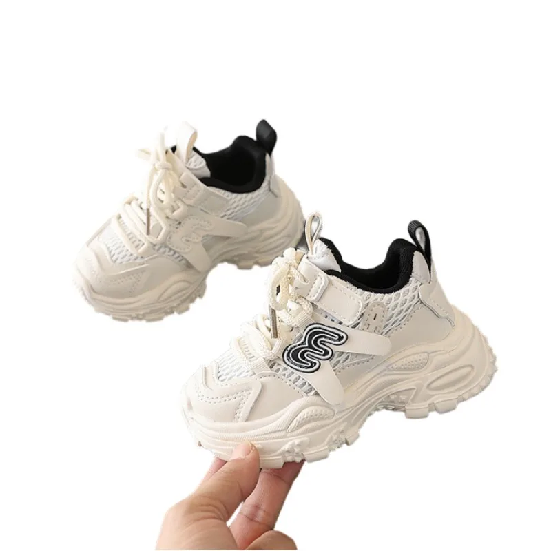 Girls' single net breathable dad shoes 2026 Spring Autumn new fashion children's sports shoes baby soft soled casual shoes 22-30
Girls' single net breathable dad shoes 2026 Spring Autumn new fashion children's sports shoes baby soft soled casual shoes 22-30