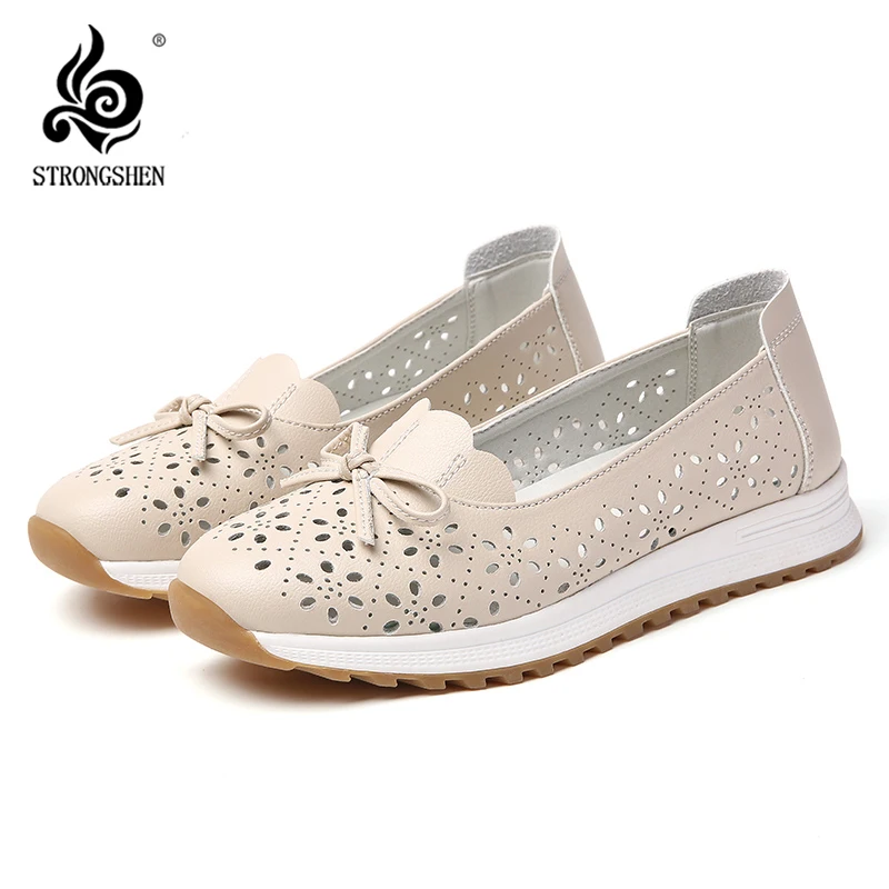 Women's Hollow Out Breathable Casual Shoes Summer Soft Sole Non-slip Flat Sneakers for Mom Elderly
Women's Hollow Out Breathable Casual Shoes Summer Soft Sole Non-slip Flat Sneakers for Mom Elderly