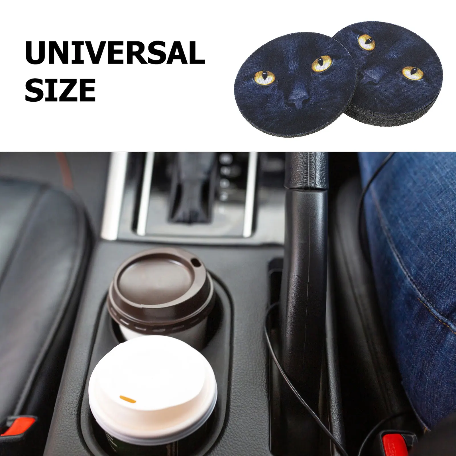 5pcs Coasters Cup Holder Mats Absorbent Black Rubber Print Animal Design Car Coasters Car Interior Accessories
5pcs Coasters Cup Holder Mats Absorbent Black Rubber Print Animal Design Car Coasters Car Interior Accessories