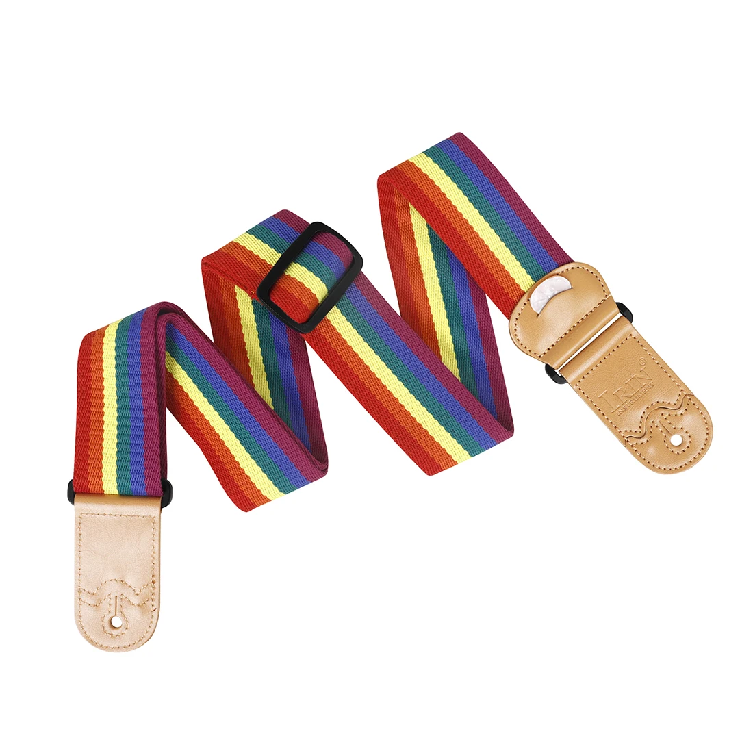 IRIN Guitar Shoulder Strap Adjustable Colorful Striped Single Shoulder Strap with Guitar Plectrum Pouch Cotton Guitar Strap
IRIN Guitar Shoulder Strap Adjustable Colorful Striped Single Shoulder Strap with Guitar Plectrum Pouch Cotton Guitar Strap