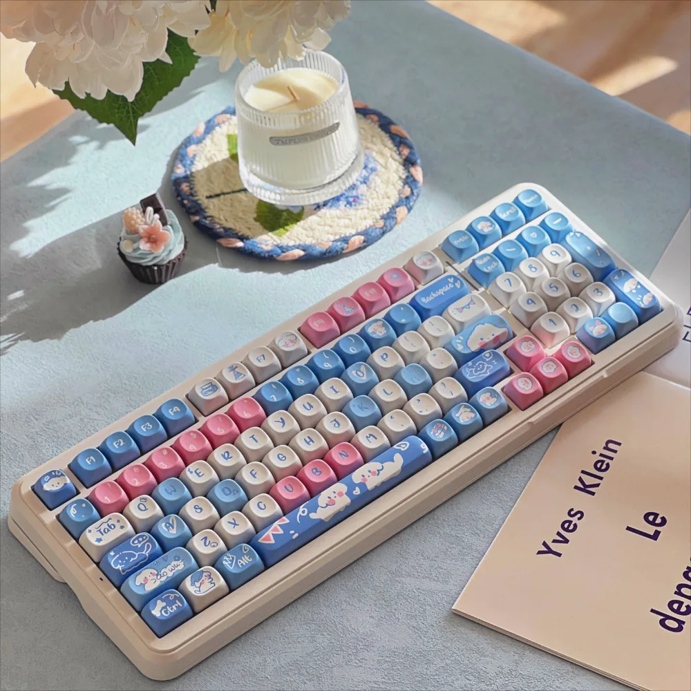 Bubble Puppy Theme Keycaps MOA/Cherry/MDA Highly Cute Keycaps for HI75 61 84 96 98 99 104 F87 and Other Wireless Keyboards
Bubble Puppy Theme Keycaps MOA/Cherry/MDA Highly Cute Keycaps for HI75 61 84 96 98 99 104 F87 and Other Wireless Keyboards