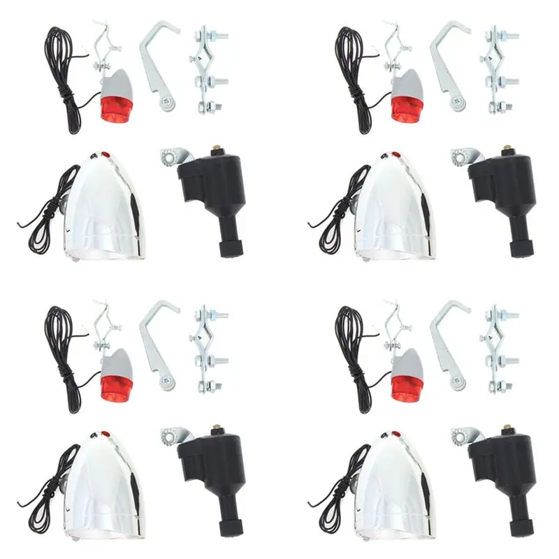 【SPECIAL】4X Bike Light Bicycle Motorized Bike Friction Dynamo Generator Head Tail Light 6V 3W Bike Acessories
【SPECIAL】4X Bike Light Bicycle Motorized Bike Friction Dynamo Generator Head Tail Light 6V 3W Bike Acessories