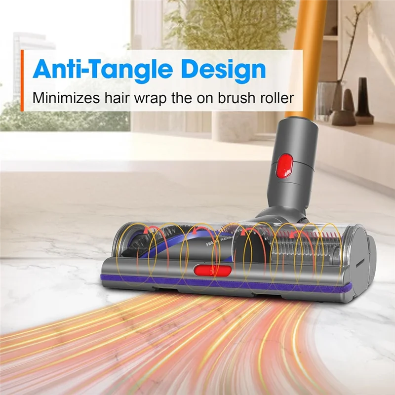 B47B-Anti-Tangle Cleaner Head For Dyson V7 V8 V10 V11 V15 Vacuum Cleaner Spare Parts Efficient Household Cleaning Accessories
B47B-Anti-Tangle Cleaner Head For Dyson V7 V8 V10 V11 V15 Vacuum Cleaner Spare Parts Efficient Household Cleaning Accessories