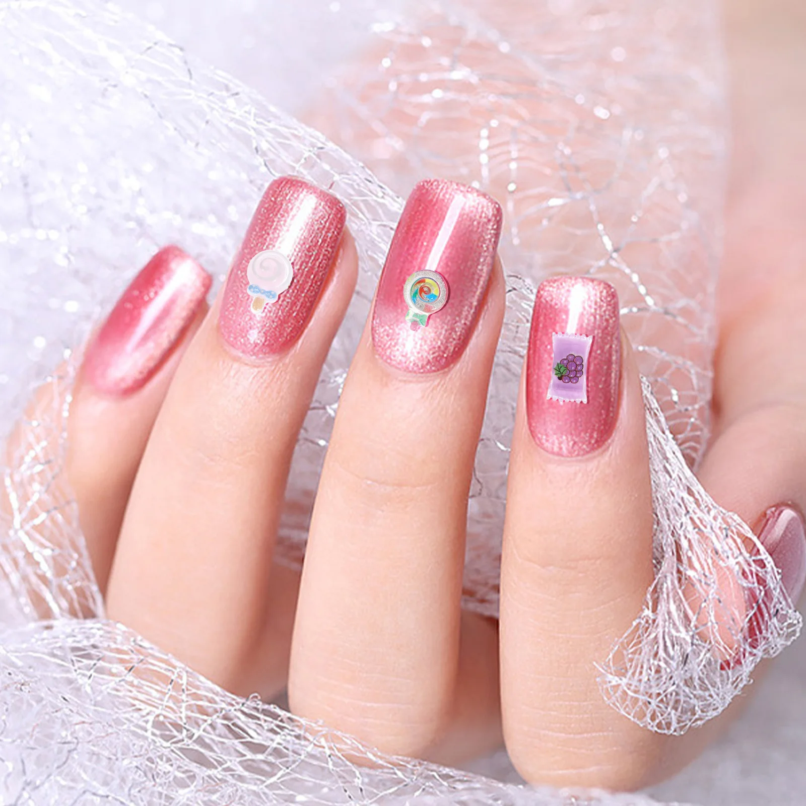 40Pcs Cartoon Candy Manicure Nail Charms Cute Resin Art Decorations for Daily Party Use Sweets Charms
40Pcs Cartoon Candy Manicure Nail Charms Cute Resin Art Decorations for Daily Party Use Sweets Charms