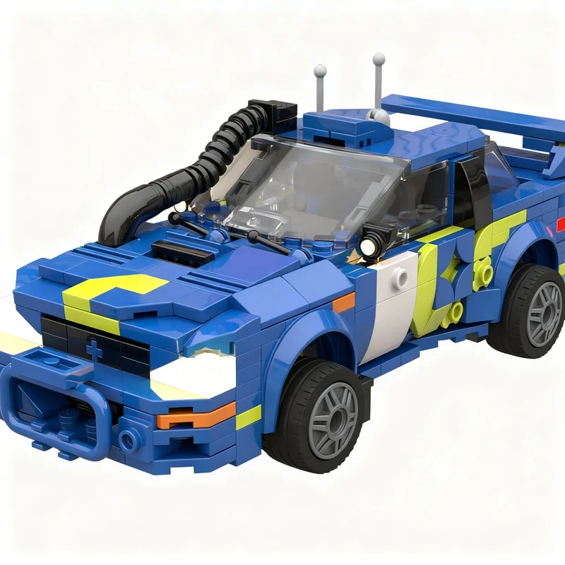 570pcs MOC Subaru Impreza 00 SAFARI Rally Burns S5 T14SRT JAKE BLUES City Champions Model Building Blocks Architecture Toys
570pcs MOC Subaru Impreza 00 SAFARI Rally Burns S5 T14SRT JAKE BLUES City Champions Model Building Blocks Architecture Toys