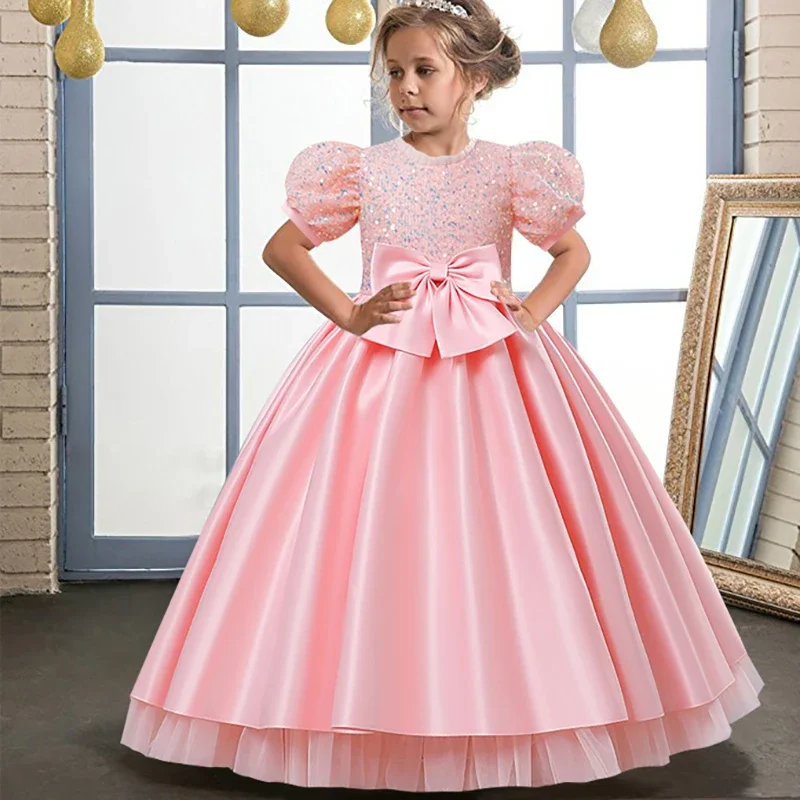 New Princess Lace Dress Kids Flower Embroidery Dress For Girls Vintage Children Dresses For Wedding Party Formal Ball Gown 14T
New Princess Lace Dress Kids Flower Embroidery Dress For Girls Vintage Children Dresses For Wedding Party Formal Ball Gown 14T