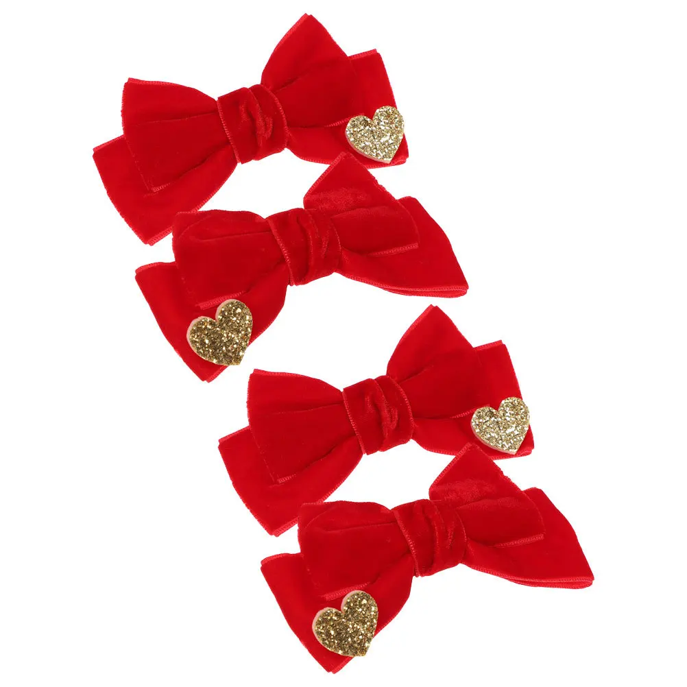 4 Pcs Bow Hairpin Long-lasting Clips for Headgear Weddings Bows Special Event Accessories
4 Pcs Bow Hairpin Long-lasting Clips for Headgear Weddings Bows Special Event Accessories