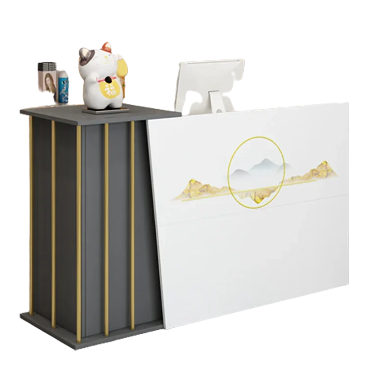 Bar Counter Reception Desk Wood Display Cabinet Beauty Salon Reception Desk Commercial Office Furniture
Bar Counter Reception Desk Wood Display Cabinet Beauty Salon Reception Desk Commercial Office Furniture