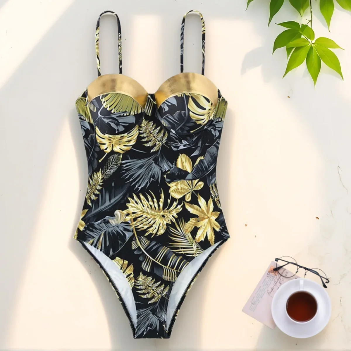 Summer Straps Cut One-Piece Sexy Backless Tummy Control Women's Slimming Swimsuit for Hot Spring & Beach One Piece Bodysuit Tops
Summer Straps Cut One-Piece Sexy Backless Tummy Control Women's Slimming Swimsuit for Hot Spring & Beach One Piece Bodysuit Tops