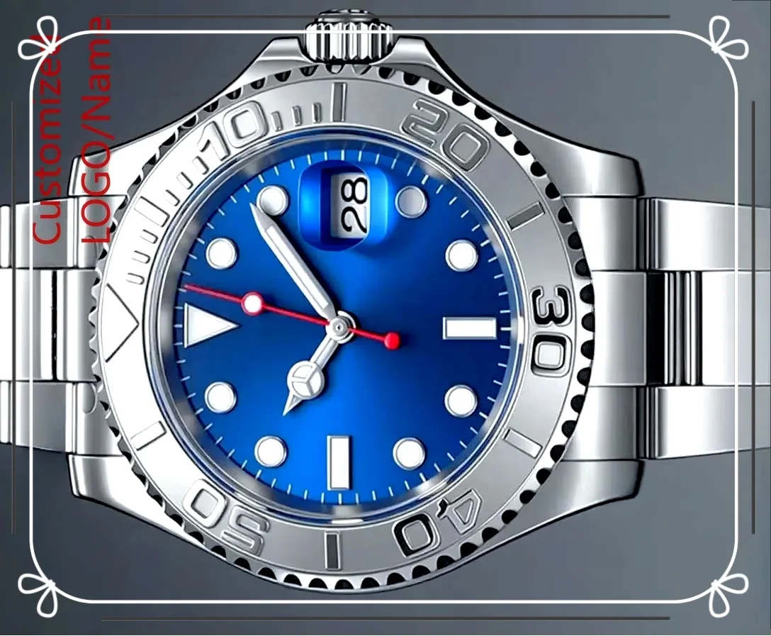 Customized Watch 41mm Sport Men's Automatic Mechanical Watch 904L Stainless Steel Black Blue Ceramic GT9 Store
Customized Watch 41mm Sport Men's Automatic Mechanical Watch 904L Stainless Steel Black Blue Ceramic GT9 Store