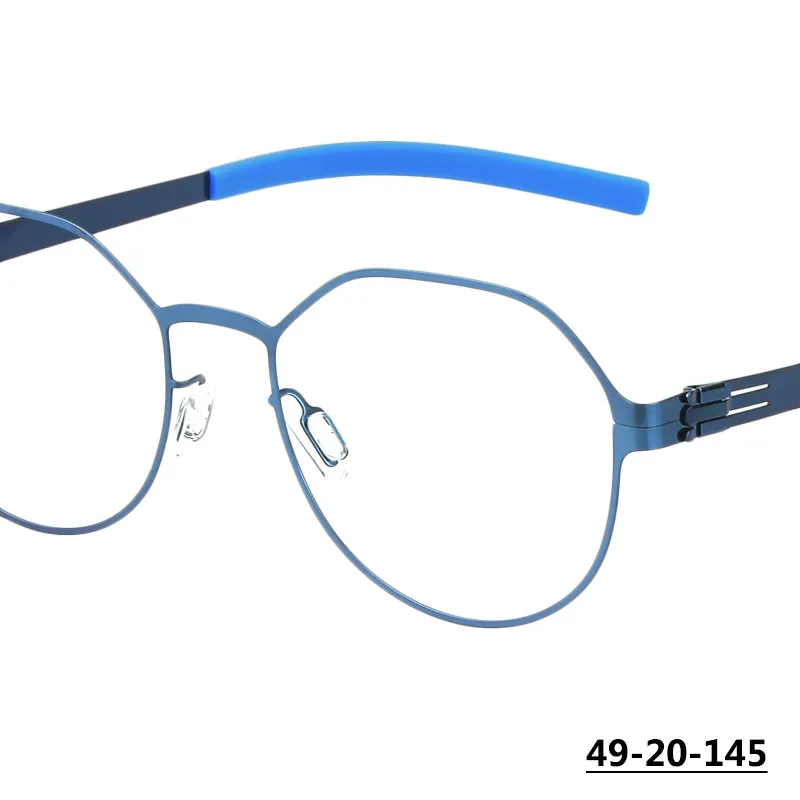 Germany LIO Screwless Irregular Round Glasses Frame Ultralight Polygon Men Women Designer Eyeglasses Fashion Eyewear Spectacles
Germany LIO Screwless Irregular Round Glasses Frame Ultralight Polygon Men Women Designer Eyeglasses Fashion Eyewear Spectacles