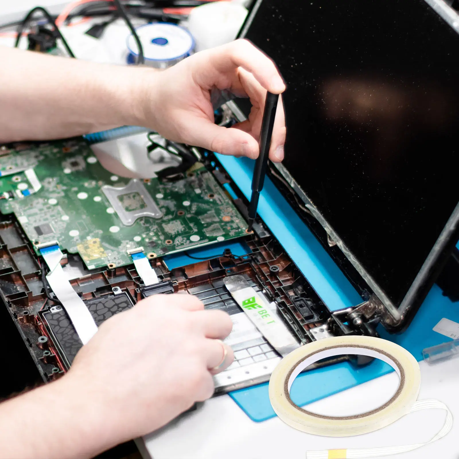 6 Rolls Strong Adhesive Fiberglass Tape Clear Tear Resistant Self Bonding for Carton Sealing Pallet Securing Industrial Use Tape
6 Rolls Strong Adhesive Fiberglass Tape Clear Tear Resistant Self Bonding for Carton Sealing Pallet Securing Industrial Use Tape