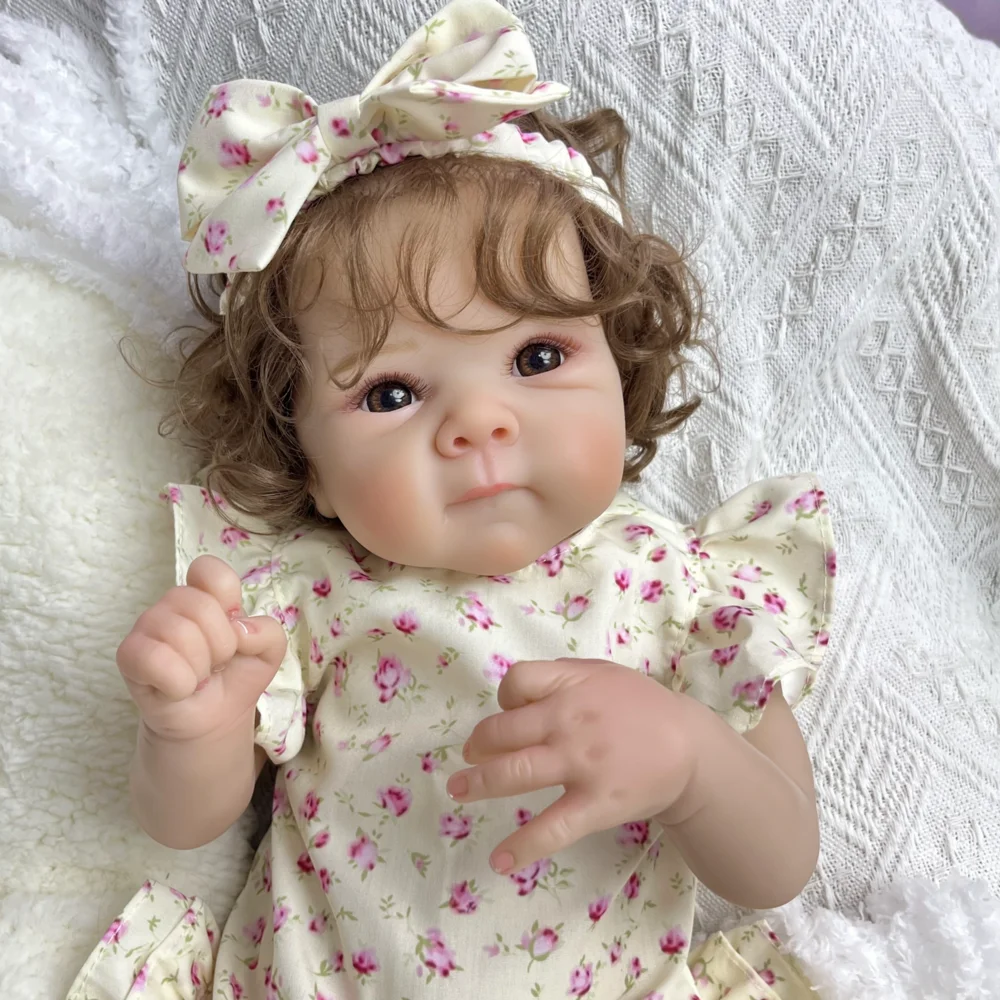 BZDOLL 48 CM Lifelike Reborn Baby Doll Toy for Girls Vinyl Limbs Cloth Body Kid's Fashion Birthday Gift Play House Bedtime Toy
BZDOLL 48 CM Lifelike Reborn Baby Doll Toy for Girls Vinyl Limbs Cloth Body Kid's Fashion Birthday Gift Play House Bedtime Toy
