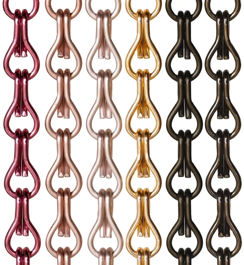 Metal Decor Premium Aluminium Chain Curtain for Entertainment Door, Atmosphere-Boosting & Privacy-Enhancing
Metal Decor Premium Aluminium Chain Curtain for Entertainment Door, Atmosphere-Boosting & Privacy-Enhancing