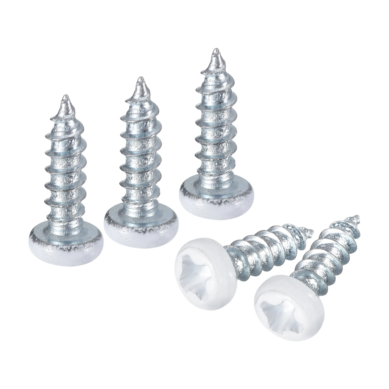 25/50Pcs Carbon Steel M2 M2.5 M3 M3.5 White Pan Head Self Tapping Screws Phillips Wood Screws for Woodworking, Silver Blue
25/50Pcs Carbon Steel M2 M2.5 M3 M3.5 White Pan Head Self Tapping Screws Phillips Wood Screws for Woodworking, Silver Blue