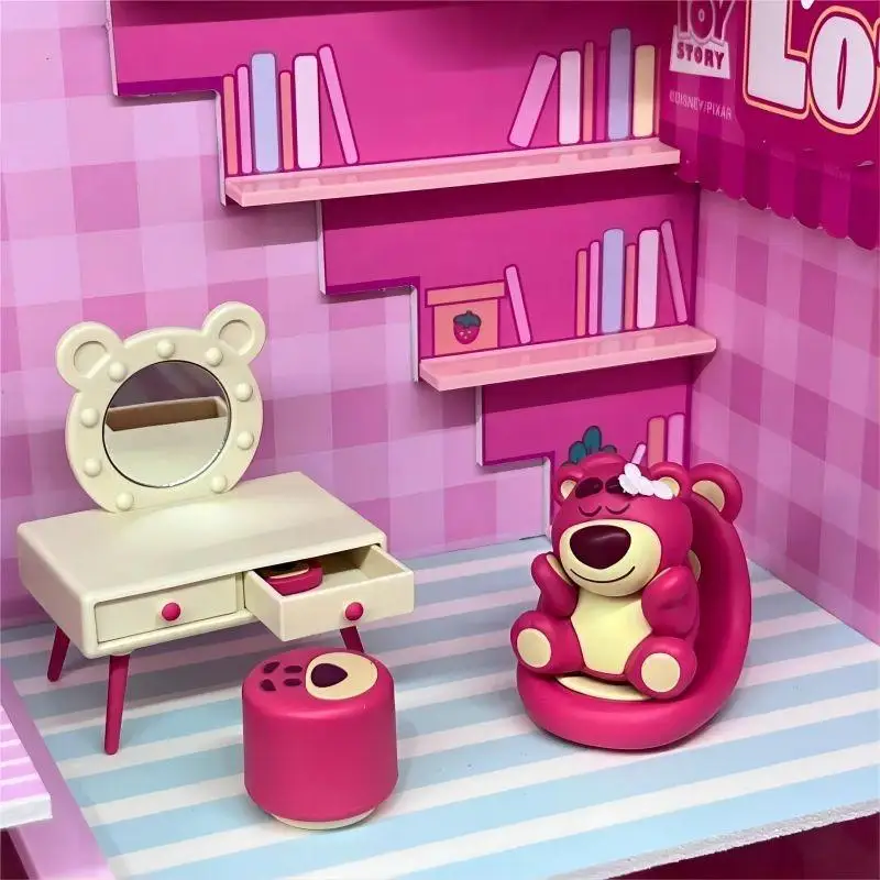 Подлинная история игрушек, клубничный медведь, серия комнаты Lotso, слепая коробка, модный декор для рабочего стола, подарок на день рождения для друзей, семьи, детей
Подлинная история игрушек, клубничный медведь, серия комнаты Lotso, слепая коробка, модный декор для рабочего стола, подарок на день рождения для друзей, семьи, детей